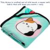 imageFranco Barbie Kids Bedding Super Soft Cozy Silk Touch Throw 40 in x 50 in Officially Licensed ProductSquishmallows
