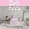 imageFranco Collectibles Barbie Logo Bedding Super Soft Cozy Microfiber 4 Piece Full Sheet Set Officially Licensed ProductBarbie