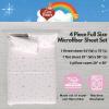 imageFranco Collectibles Barbie Logo Bedding Super Soft Cozy Microfiber 4 Piece Full Sheet Set Officially Licensed ProductCare Bears