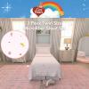 imageFranco Collectibles Barbie Logo Bedding Super Soft Cozy Microfiber 4 Piece Full Sheet Set Officially Licensed ProductCare Bears