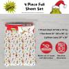 imageFranco Collectibles Barbie Logo Bedding Super Soft Cozy Microfiber 4 Piece Full Sheet Set Officially Licensed ProductGrinch
