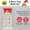 imageFranco Collectibles Barbie Logo Bedding Super Soft Cozy Microfiber 4 Piece Full Sheet Set Officially Licensed ProductGrinch