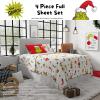 imageFranco Collectibles Barbie Logo Bedding Super Soft Cozy Microfiber 4 Piece Full Sheet Set Officially Licensed ProductGrinch