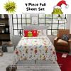 imageFranco Collectibles Barbie Logo Bedding Super Soft Cozy Microfiber 4 Piece Full Sheet Set Officially Licensed ProductGrinch
