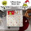 imageFranco Collectibles Barbie Logo Bedding Super Soft Cozy Microfiber 4 Piece Full Sheet Set Officially Licensed ProductGrinch