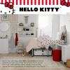 imageFranco Collectibles Barbie Logo Bedding Super Soft Cozy Microfiber 4 Piece Full Sheet Set Officially Licensed ProductHello Kitty