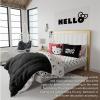 imageFranco Collectibles Barbie Logo Bedding Super Soft Cozy Microfiber 4 Piece Full Sheet Set Officially Licensed ProductHello Kitty Polka Dots