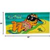 imageFranco Collectibles Barbie Movie Ken Super Soft Cotton BathPoolBeach Towel 60 in x 30 in 100 Officially Licensed ProductGarfield