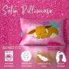 imageFranco Collectibles Barbie Movie Kenough Beauty Silky Satin Standard Reversible Pillowcase Cover 20x30 for Hair and Skin Official Licensed ProductPokemon Girl