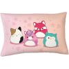 imageFranco Collectibles Barbie Movie Kenough Beauty Silky Satin Standard Reversible Pillowcase Cover 20x30 for Hair and Skin Official Licensed ProductSquishmallows  Sleepy Mallow