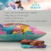 imageFranco Collectibles Barbie Movie Kenough Beauty Silky Satin Standard Reversible Pillowcase Cover 20x30 for Hair and Skin Official Licensed ProductThe Little Mermaid Live Action