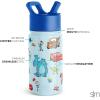 imageSimple Modern Kids Summit Water Bottle with Straw Lid  Mattel Barbie 18oz Stainless Steel Cup Insulated Tumbler for Girls School  Barbie CheckmateDisneyPixar Pals