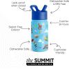 imageSimple Modern Kids Summit Water Bottle with Straw Lid  Mattel Barbie 18oz Stainless Steel Cup Insulated Tumbler for Girls School  Barbie CheckmateDisneyToy Story Andys Toys