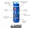 imageSimple Modern Kids Summit Water Bottle with Straw Lid  Mattel Barbie 18oz Stainless Steel Cup Insulated Tumbler for Girls School  Barbie CheckmateDisneyPixar Mashup on Blue