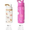 imageSimple Modern Kids Summit Water Bottle with Straw Lid  Mattel Barbie 18oz Stainless Steel Cup Insulated Tumbler for Girls School  Barbie CheckmateDisneyBelles Garden