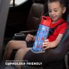 imageSimple Modern Kids Summit Water Bottle with Straw Lid  Mattel Barbie 18oz Stainless Steel Cup Insulated Tumbler for Girls School  Barbie CheckmateDisneyBelles Garden