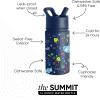 imageSimple Modern Kids Summit Water Bottle with Straw Lid  Mattel Barbie 18oz Stainless Steel Cup Insulated Tumbler for Girls School  Barbie CheckmateDisneyMonsters Inc Dream Team