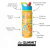 imageSimple Modern Kids Summit Water Bottle with Straw Lid  Mattel Barbie 18oz Stainless Steel Cup Insulated Tumbler for Girls School  Barbie CheckmateDisneyToy Story Circle Time