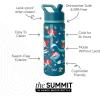 imageSimple Modern Kids Summit Water Bottle with Straw Lid  Mattel Barbie 18oz Stainless Steel Cup Insulated Tumbler for Girls School  Barbie CheckmateDisneyThe Little Mermaid Ariels Dream