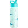 imageSimple Modern Kids Summit Water Bottle with Straw Lid  Mattel Barbie 18oz Stainless Steel Cup Insulated Tumbler for Girls School  Barbie CheckmateDisneyFrozen Elsas Snowflake