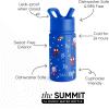 imageSimple Modern Kids Summit Water Bottle with Straw Lid  Mattel Barbie 18oz Stainless Steel Cup Insulated Tumbler for Girls School  Barbie CheckmateMarvelSpidey  Friends
