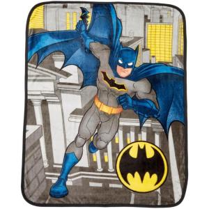 imageFranco Barbie Kids Bedding Super Soft Cozy Silk Touch Throw 40 in x 50 in Officially Licensed ProductBatman