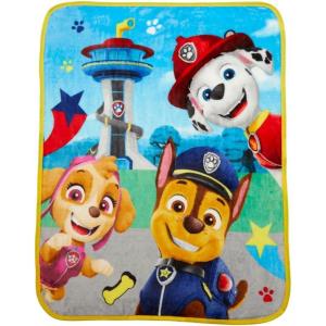 imageFranco Barbie Kids Bedding Super Soft Cozy Silk Touch Throw 40 in x 50 in Officially Licensed ProductPaw Patrol