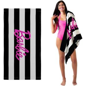 imageFranco Collectibles Barbie Movie Ken Super Soft Cotton BathPoolBeach Towel 60 in x 30 in 100 Officially Licensed ProductBarbie