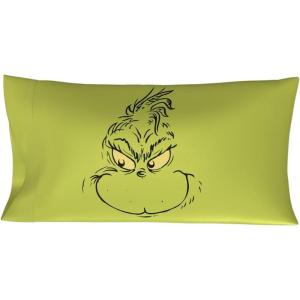 imageFranco Collectibles Barbie Movie Kenough Beauty Silky Satin Standard Reversible Pillowcase Cover 20x30 for Hair and Skin Official Licensed ProductGrinch