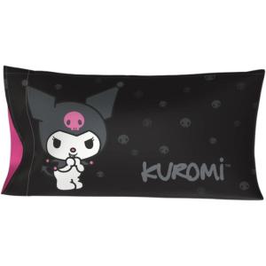 imageFranco Collectibles Barbie Movie Kenough Beauty Silky Satin Standard Reversible Pillowcase Cover 20x30 for Hair and Skin Official Licensed ProductMy Melody  Kuromi