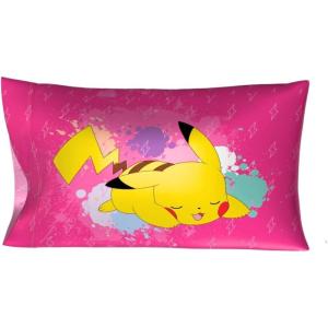 imageFranco Collectibles Barbie Movie Kenough Beauty Silky Satin Standard Reversible Pillowcase Cover 20x30 for Hair and Skin Official Licensed ProductPokemon Girl