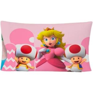 imageFranco Collectibles Barbie Movie Kenough Beauty Silky Satin Standard Reversible Pillowcase Cover 20x30 for Hair and Skin Official Licensed ProductPrincess Peach