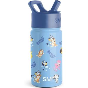 imageSimple Modern Kids Summit Water Bottle with Straw Lid  Mattel Barbie 18oz Stainless Steel Cup Insulated Tumbler for Girls School  Barbie CheckmateBluey Bluetastic Day