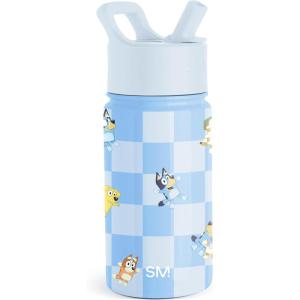 imageSimple Modern Kids Summit Water Bottle with Straw Lid  Mattel Barbie 18oz Stainless Steel Cup Insulated Tumbler for Girls School  Barbie CheckmateBluey Checkmate