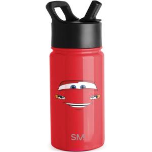imageSimple Modern Kids Summit Water Bottle with Straw Lid  Mattel Barbie 18oz Stainless Steel Cup Insulated Tumbler for Girls School  Barbie CheckmateDisneyCars Kachow