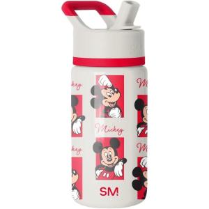imageSimple Modern Kids Summit Water Bottle with Straw Lid  Mattel Barbie 18oz Stainless Steel Cup Insulated Tumbler for Girls School  Barbie CheckmateDisneyMickey Montage