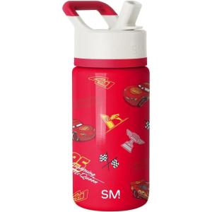 imageSimple Modern Kids Summit Water Bottle with Straw Lid  Mattel Barbie 18oz Stainless Steel Cup Insulated Tumbler for Girls School  Barbie CheckmateDisneyCars Lightning Speed