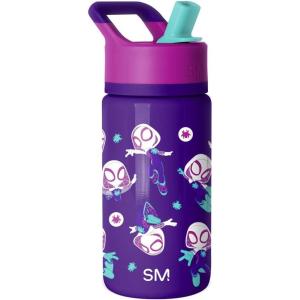 imageSimple Modern Kids Summit Water Bottle with Straw Lid  Mattel Barbie 18oz Stainless Steel Cup Insulated Tumbler for Girls School  Barbie CheckmateMarvel Spider Gwen