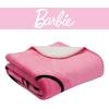 imageFranco Barbie Kids Bedding Soft Plush Cozy Sherpa Blanket Throw 46 in x 60 in Officially Licensed ProductBarbie