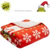 imageFranco Barbie Kids Bedding Soft Plush Cozy Sherpa Blanket Throw 46 in x 60 in Officially Licensed ProductGrinch  Grinchtastic
