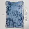 imageFranco Barbie Kids Bedding Soft Plush Cozy Sherpa Blanket Throw 46 in x 60 in Officially Licensed ProductJurassic World