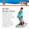 imageFranco Barbie Kids Bedding Soft Plush Cozy Sherpa Blanket Throw 46 in x 60 in Officially Licensed ProductPaw Patrol  3