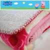 imageFranco Barbie Kids Bedding Soft Plush Cozy Sherpa Blanket Throw 46 in x 60 in Officially Licensed ProductPeppa Pig