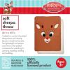 imageFranco Barbie Kids Bedding Soft Plush Cozy Sherpa Blanket Throw 46 in x 60 in Officially Licensed ProductRudolph  Joy