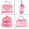 imageFranco Barbie Purse Pillow Bedding Super Soft Plush Pink PurseBag Shapped Cuddle Pillow Buddy 100 Official Licensed Barbie ProductBarbie