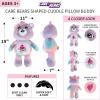 imageFranco Barbie Purse Pillow Bedding Super Soft Plush Pink PurseBag Shapped Cuddle Pillow Buddy 100 Official Licensed Barbie ProductCare Bears