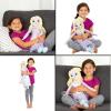 imageFranco Barbie Purse Pillow Bedding Super Soft Plush Pink PurseBag Shapped Cuddle Pillow Buddy 100 Official Licensed Barbie ProductDisney Frozen Elsa