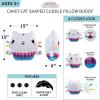 imageFranco Barbie Purse Pillow Bedding Super Soft Plush Pink PurseBag Shapped Cuddle Pillow Buddy 100 Official Licensed Barbie ProductGabbys Dollhouse Cakey