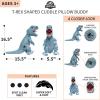 imageFranco Barbie Purse Pillow Bedding Super Soft Plush Pink PurseBag Shapped Cuddle Pillow Buddy 100 Official Licensed Barbie ProductJurassic World Blue Trex