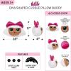 imageFranco Barbie Purse Pillow Bedding Super Soft Plush Pink PurseBag Shapped Cuddle Pillow Buddy 100 Official Licensed Barbie ProductLol Surprise Diva